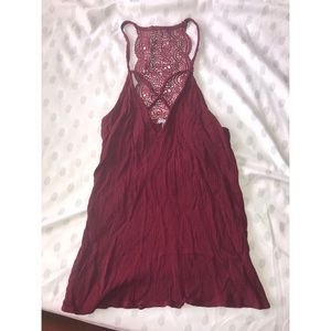 Maroon Tank